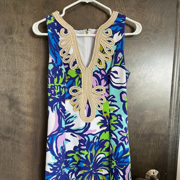 Lilly Pulitzer tropical print dress - Picture 1 of 10